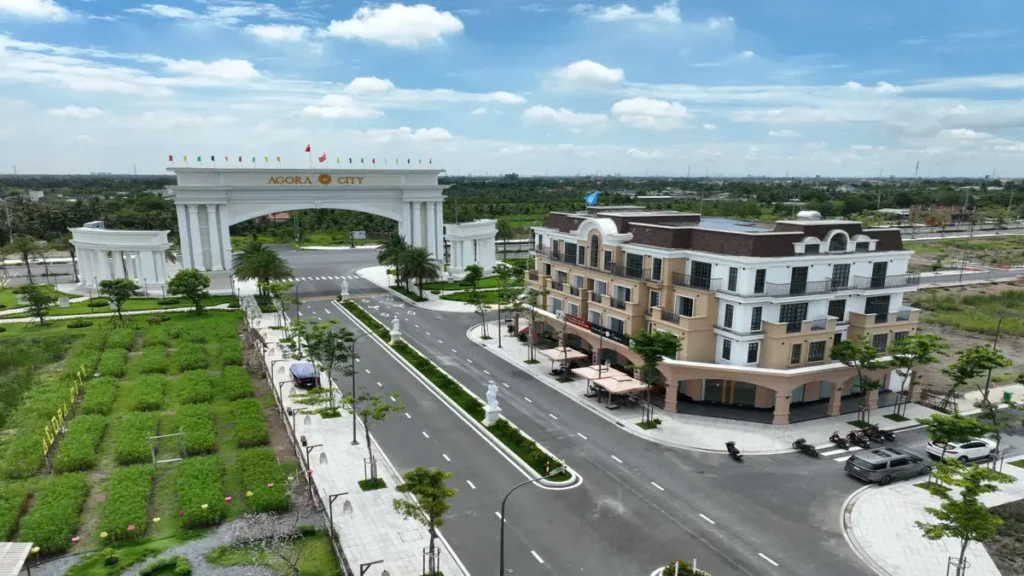Hình ảnh thực tế ở agora city