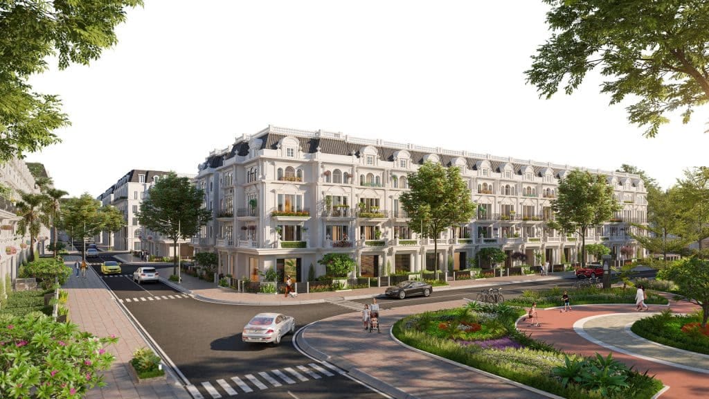 Mẫu nhà phố liền kề - agora city