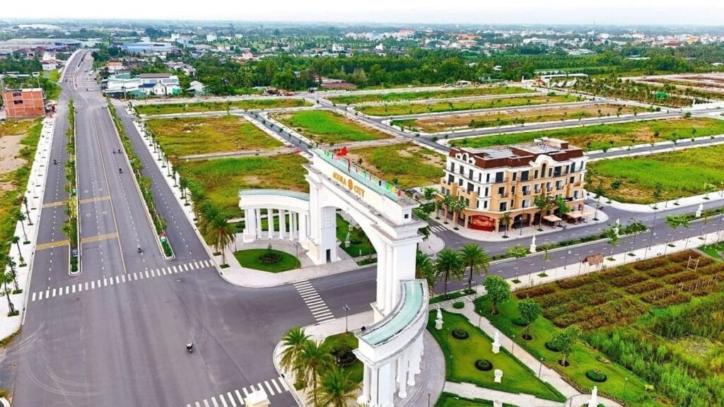 Hình ảnh thực tế khu đô thị Agora City Thủ Thừa, Long An