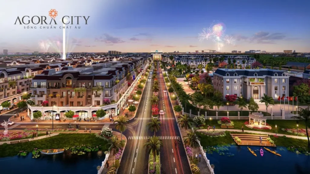 Tiện ích nội khu và ngoại khu của dự án Agora City
